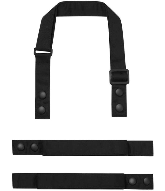 Premier PR191 Black Front - Apron Ready to be  by Custard Workwear - Cheap Personalised and Customised Workwear in Nottinghamshire, Derbyshire and Leicestershire