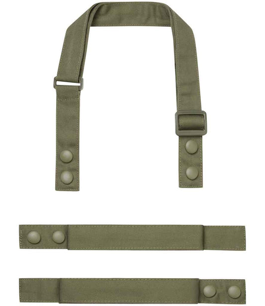 Premier PR191 Olive Green Front - Apron Ready to be  by Custard Workwear - Cheap Personalised and Customised Workwear in Nottinghamshire, Derbyshire and Leicestershire