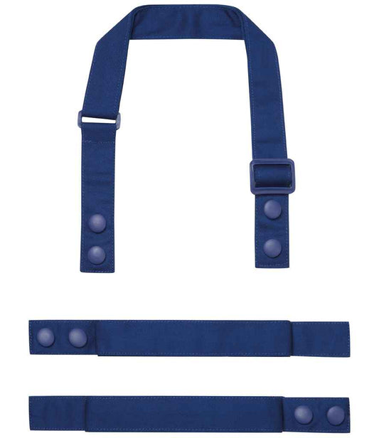 Premier PR191 Royal Blue Front - Apron Ready to be  by Custard Workwear - Cheap Personalised and Customised Workwear in Nottinghamshire, Derbyshire and Leicestershire