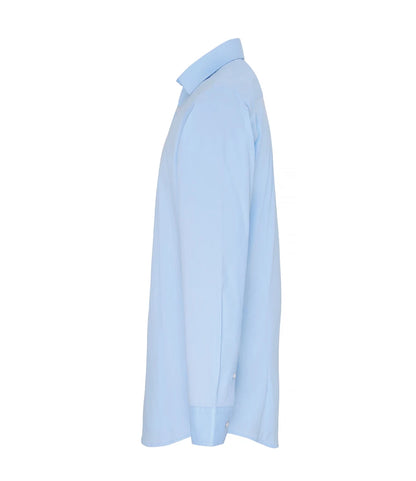 PR244 - Men's Long Sleeve Stretch Fit Poplin Shirt | Pale Blue