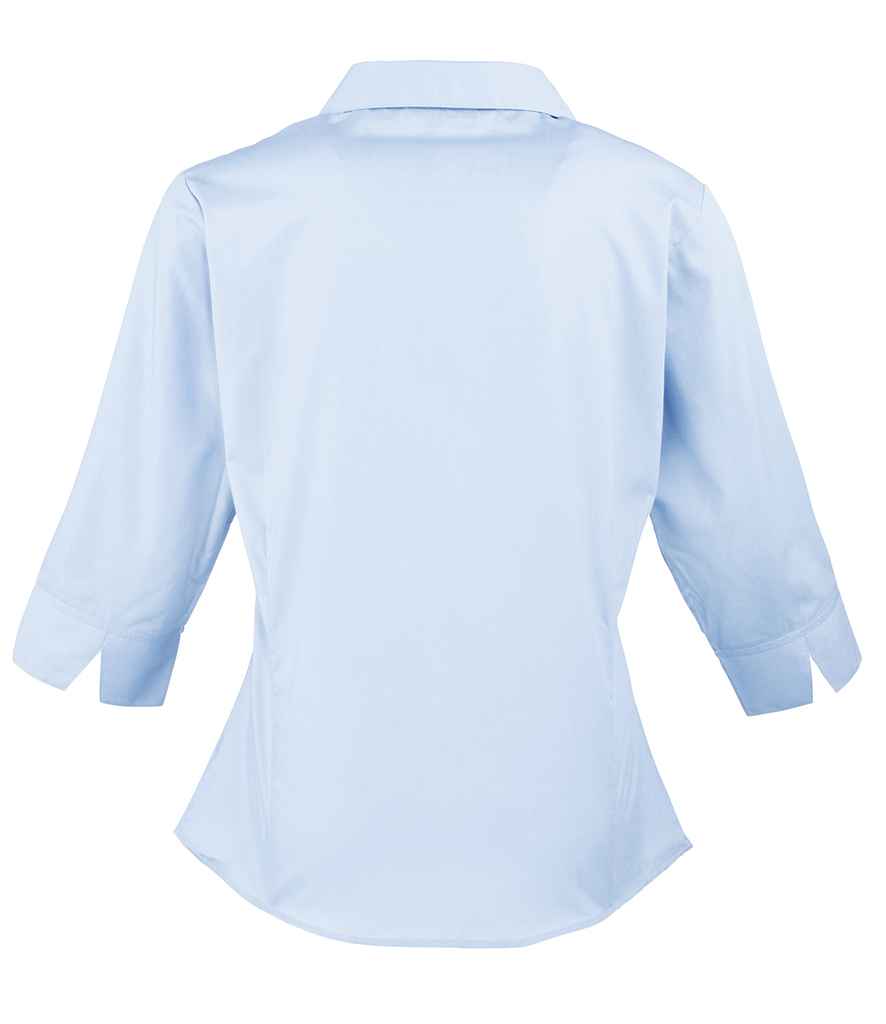 Premier PR305 Light Blue Back - Shirt Ready to be Embroidered and Printed by Custard Workwear - Cheap Personalised and Customised Workwear in Nottinghamshire, Derbyshire and Leicestershire