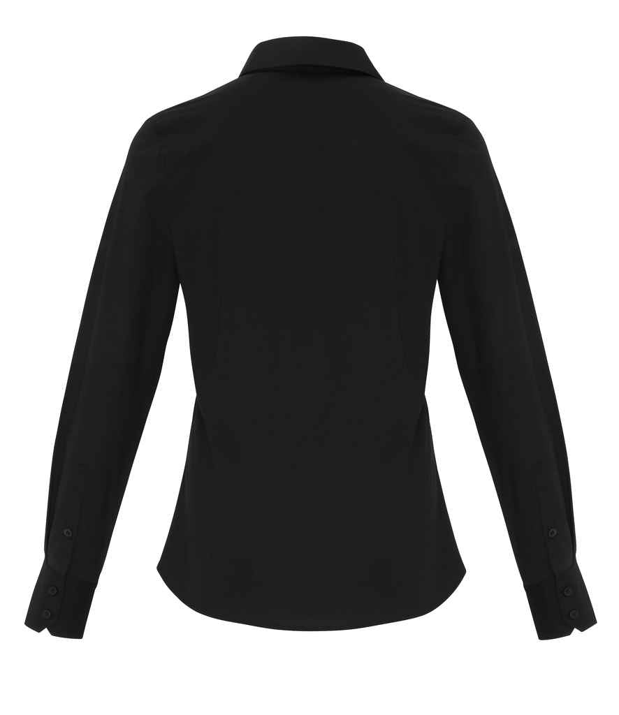 Premier PR344 Black Back - Shirt Ready to be Embroidered and Printed by Custard Workwear - Cheap Personalised and Customised Workwear in Nottinghamshire, Derbyshire and Leicestershire
