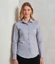 PR344 - Ladies Long Sleeve Stretch Fit Poplin Shirt