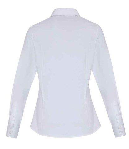 Premier PR344 White Back - Shirt Ready to be Embroidered and Printed by Custard Workwear - Cheap Personalised and Customised Workwear in Nottinghamshire, Derbyshire and Leicestershire
