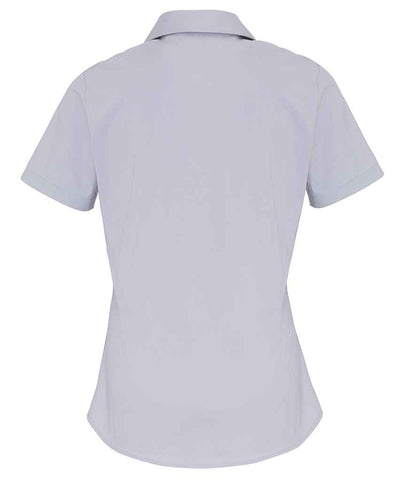 Premier PR346 Silver Back - Shirt Ready to be Embroidered and Printed by Custard Workwear - Cheap Personalised and Customised Workwear in Nottinghamshire, Derbyshire and Leicestershire