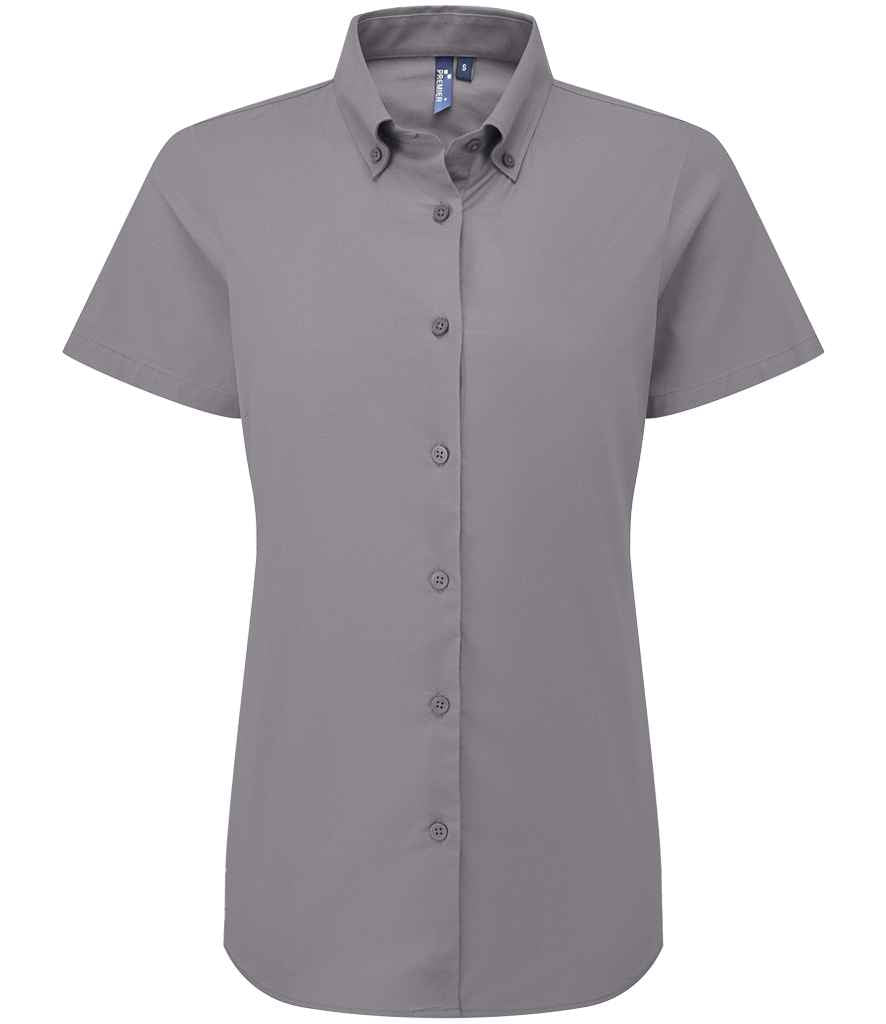 Premier PR386 Steel Front - Shirt Ready to be Embroidered and Printed by Custard Workwear - Cheap Personalised and Customised Workwear in Nottinghamshire, Derbyshire and Leicestershire