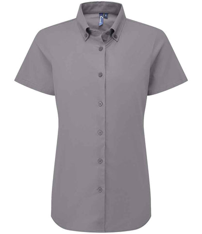 Premier PR386 Steel Front - Shirt Ready to be Embroidered and Printed by Custard Workwear - Cheap Personalised and Customised Workwear in Nottinghamshire, Derbyshire and Leicestershire