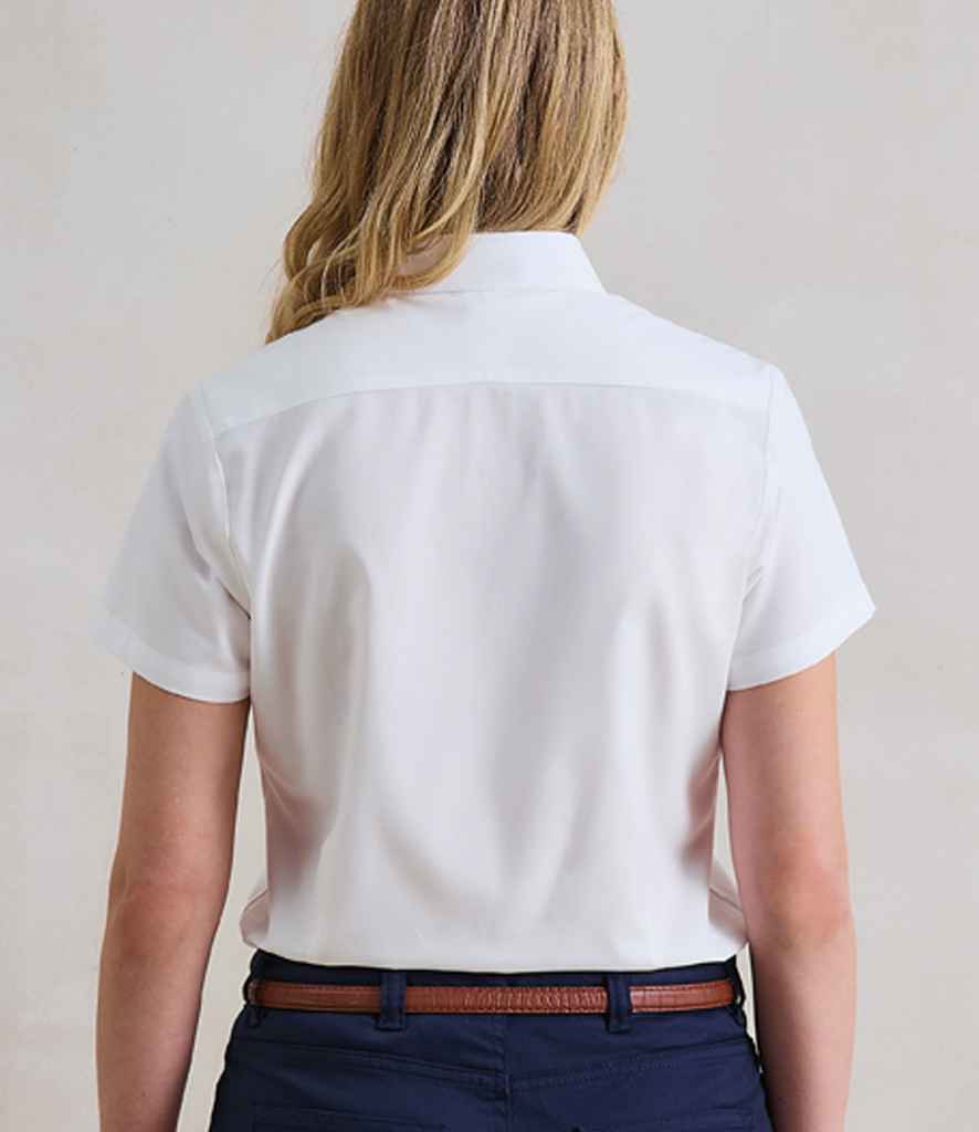 Premier PR386 White Model - Shirt Ready to be Embroidered and Printed by Custard Workwear - Cheap Personalised and Customised Workwear in Nottinghamshire, Derbyshire and Leicestershire