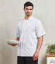 PR664 - Unisex Short Sleeve Stud Front Chef's Jacket