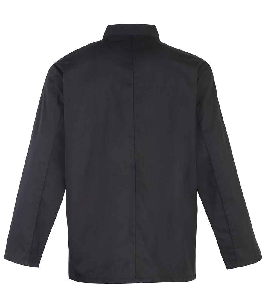 Premier PR665 Black Back - Tunic Ready to be Embroidered and Printed by Custard Workwear - Cheap Personalised and Customised Workwear in Nottinghamshire, Derbyshire and Leicestershire
