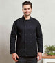 PR665 - Unisex Long Sleeve Stud Front Chef's Jacket