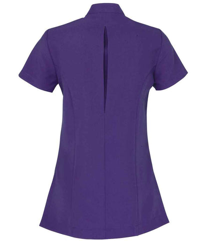 Premier PR683 Purple Back - Tunic Ready to be Embroidered and Printed by Custard Workwear - Cheap Personalised and Customised Workwear in Nottinghamshire, Derbyshire and Leicestershire