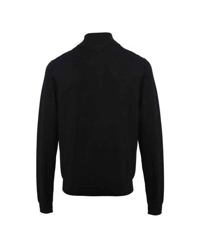 Premier PR695 Black Back - Jumper Ready to be Embroidered by Custard Workwear - Cheap Personalised and Customised Workwear in Nottinghamshire, Derbyshire and Leicestershire