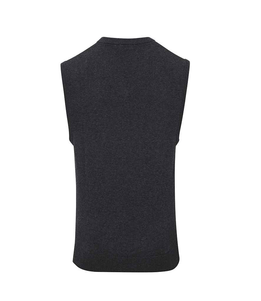 Premier PR699 Charcoal Back - Jumper Ready to be Embroidered by Custard Workwear - Cheap Personalised and Customised Workwear in Nottinghamshire, Derbyshire and Leicestershire