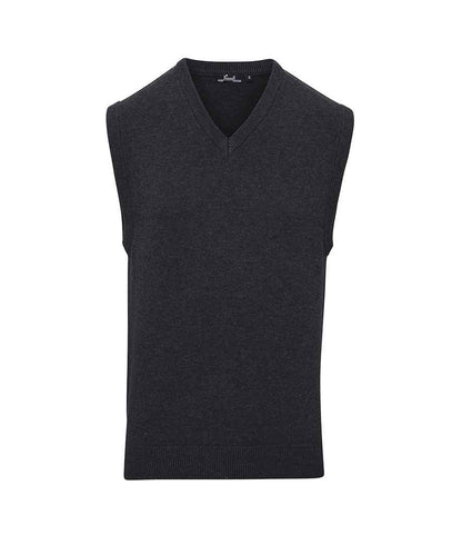 Premier PR699 Charcoal Front - Jumper Ready to be Embroidered by Custard Workwear - Cheap Personalised and Customised Workwear in Nottinghamshire, Derbyshire and Leicestershire