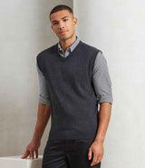 PR699 - Sleeveless Cotton Acrylic V Neck Sweater