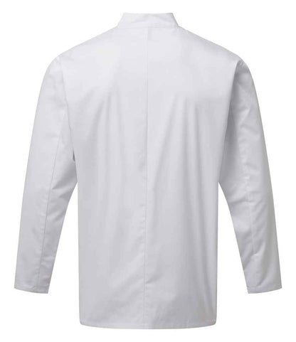 Premier PR901 White Back - Tunic Ready to be Embroidered and Printed by Custard Workwear - Cheap Personalised and Customised Workwear in Nottinghamshire, Derbyshire and Leicestershire