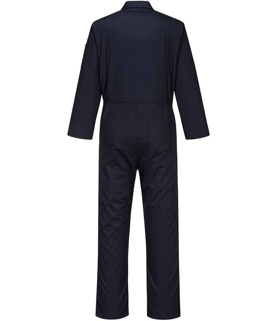 Portwest PW1210 Dark Navy Back -  Ready to be Embroidered and Printed by Custard Workwear - Cheap Personalised and Customised Workwear in Nottinghamshire, Derbyshire and Leicestershire