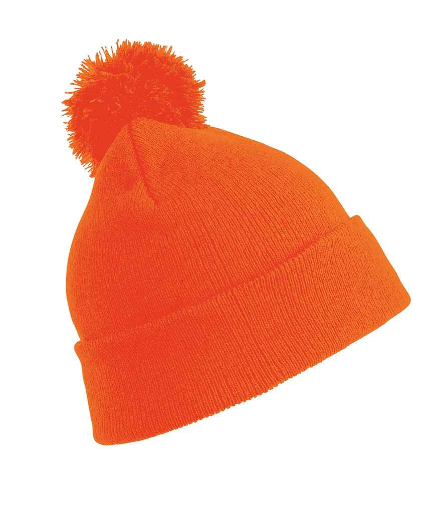 Result RC028B Fluorescent Orange Front -  Ready to be Embroidered by Custard Workwear - Cheap Personalised and Customised Workwear in Nottinghamshire, Derbyshire and Leicestershire