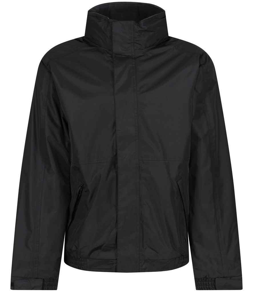 Regatta Professional RG045 Black/Ash Front - Jacket Ready to be Embroidered and Printed by Custard Workwear - Cheap Personalised and Customised Workwear in Nottinghamshire, Derbyshire and Leicestershire