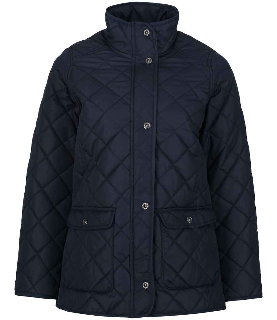 Regatta Professional RG059 Navy Front - Jacket Ready to be Embroidered by Custard Workwear - Cheap Personalised and Customised Workwear in Nottinghamshire, Derbyshire and Leicestershire