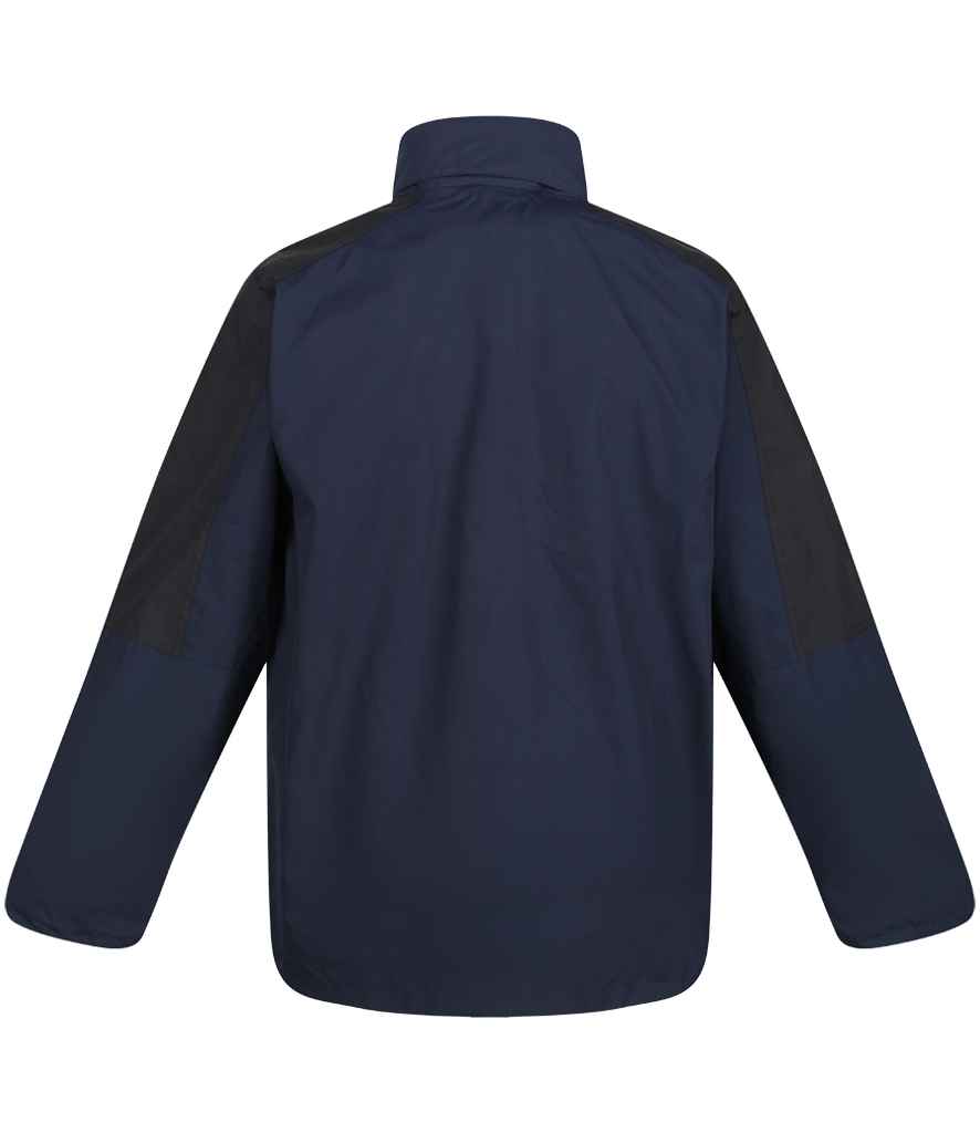 Regatta Professional RG085 Navy/Black Back - Jacket Ready to be Embroidered and Printed by Custard Workwear - Cheap Personalised and Customised Workwear in Nottinghamshire, Derbyshire and Leicestershire
