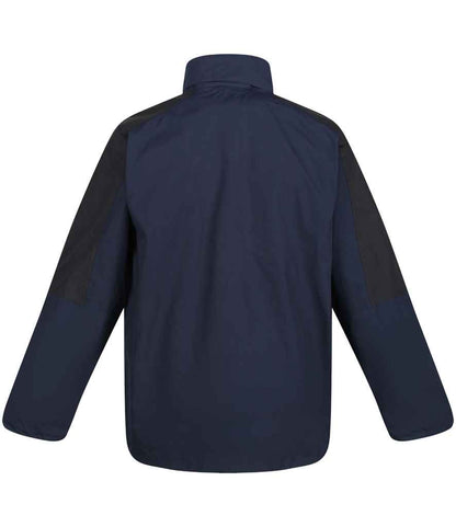 Regatta Professional RG085 Navy/Black Back - Jacket Ready to be Embroidered and Printed by Custard Workwear - Cheap Personalised and Customised Workwear in Nottinghamshire, Derbyshire and Leicestershire