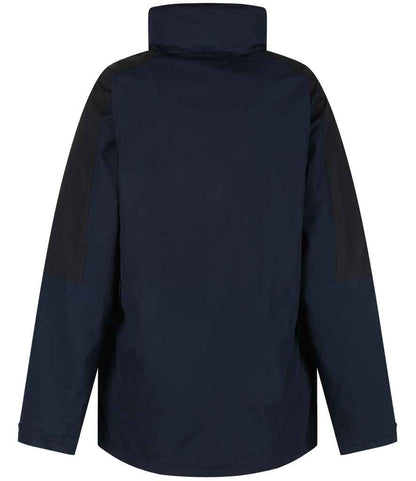 Regatta Professional RG086 Navy/Black Back - Jacket Ready to be Embroidered and Printed by Custard Workwear - Cheap Personalised and Customised Workwear in Nottinghamshire, Derbyshire and Leicestershire