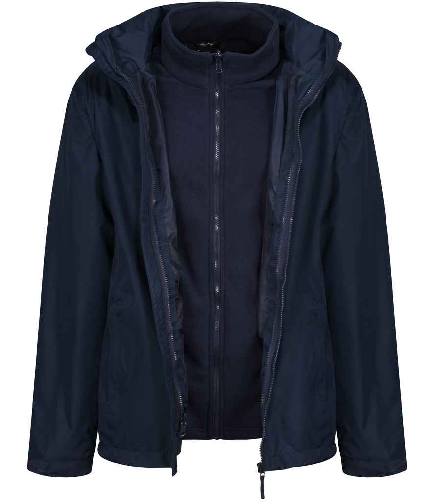 Regatta Professional RG095 Navy Front - Jacket Ready to be Embroidered and Printed by Custard Workwear - Cheap Personalised and Customised Workwear in Nottinghamshire, Derbyshire and Leicestershire