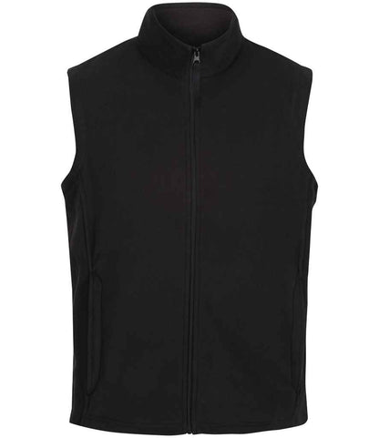 Regatta Professional RG115 Black Front - Bodywarmer Ready to be Embroidered by Custard Workwear - Cheap Personalised and Customised Workwear in Nottinghamshire, Derbyshire and Leicestershire