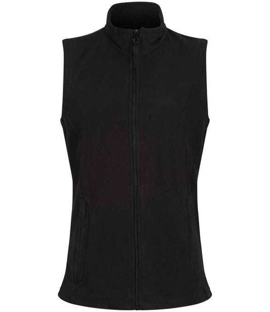 Regatta Professional RG116 Black Front - Bodywarmer Ready to be Embroidered by Custard Workwear - Cheap Personalised and Customised Workwear in Nottinghamshire, Derbyshire and Leicestershire