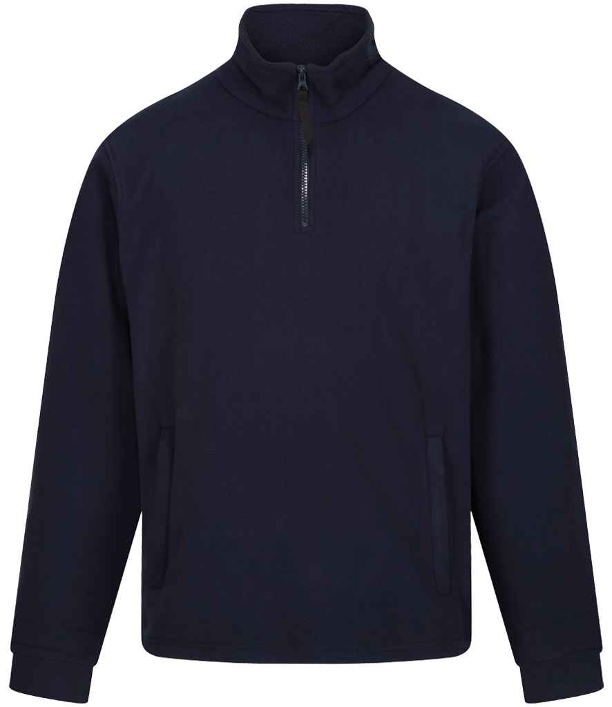 Regatta Professional RG120 Dark Navy Front - Fleece Ready to be Embroidered by Custard Workwear - Cheap Personalised and Customised Workwear in Nottinghamshire, Derbyshire and Leicestershire
