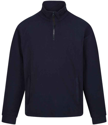 Regatta Professional RG120 Dark Navy Front - Fleece Ready to be Embroidered by Custard Workwear - Cheap Personalised and Customised Workwear in Nottinghamshire, Derbyshire and Leicestershire