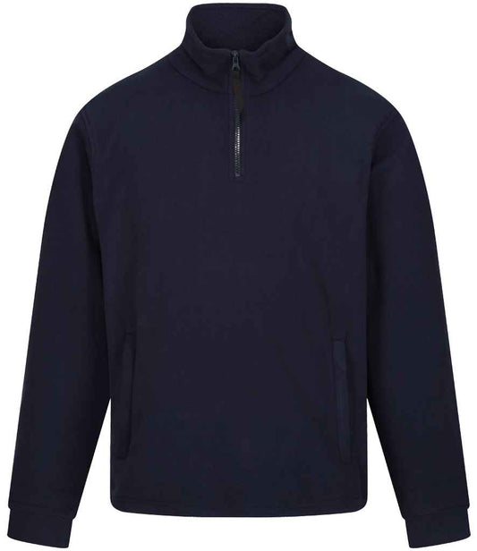 Regatta Professional RG120 Dark Navy Front - Fleece Ready to be Embroidered by Custard Workwear - Cheap Personalised and Customised Workwear in Nottinghamshire, Derbyshire and Leicestershire
