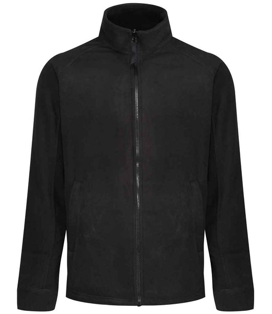 Regatta Professional RG122 Black Front - Fleece Ready to be Embroidered by Custard Workwear - Cheap Personalised and Customised Workwear in Nottinghamshire, Derbyshire and Leicestershire