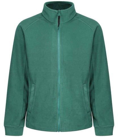 Regatta Professional RG122 Bottle Green Front - Fleece Ready to be Embroidered by Custard Workwear - Cheap Personalised and Customised Workwear in Nottinghamshire, Derbyshire and Leicestershire