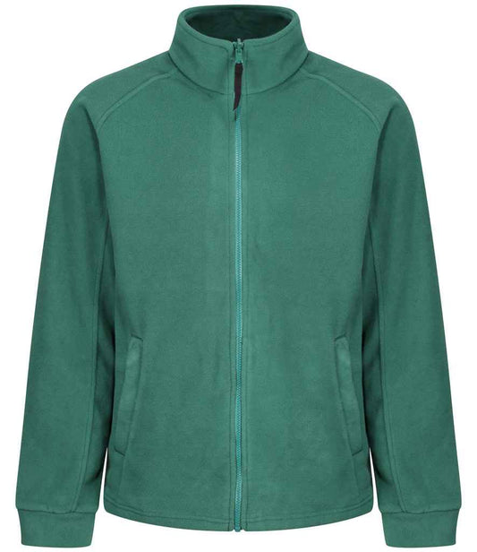 Regatta Professional RG122 Bottle Green Front - Fleece Ready to be Embroidered by Custard Workwear - Cheap Personalised and Customised Workwear in Nottinghamshire, Derbyshire and Leicestershire