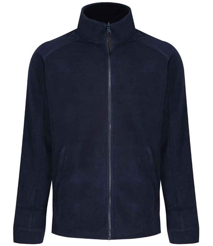 Regatta Professional RG122 Dark Navy Front - Fleece Ready to be Embroidered by Custard Workwear - Cheap Personalised and Customised Workwear in Nottinghamshire, Derbyshire and Leicestershire