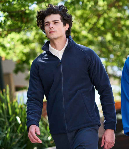 Regatta Professional RG122 Dark Navy Model - Fleece Ready to be Embroidered by Custard Workwear - Cheap Personalised and Customised Workwear in Nottinghamshire, Derbyshire and Leicestershire