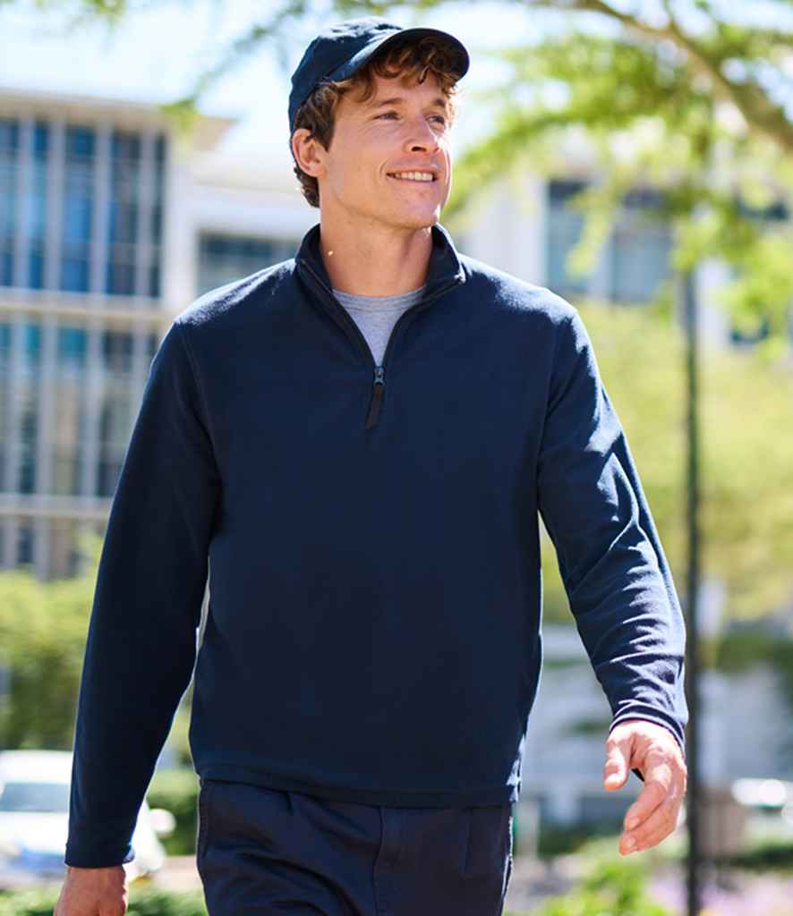 Regatta Professional RG134 Dark Navy Model - Fleece Ready to be Embroidered by Custard Workwear - Cheap Personalised and Customised Workwear in Nottinghamshire, Derbyshire and Leicestershire
