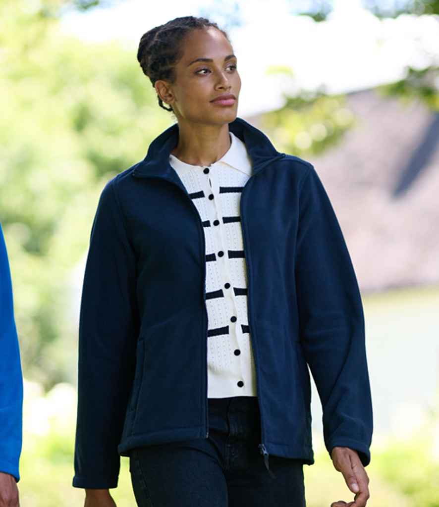Regatta Professional RG138 Oxford Blue Model - Fleece Ready to be Embroidered by Custard Workwear - Cheap Personalised and Customised Workwear in Nottinghamshire, Derbyshire and Leicestershire