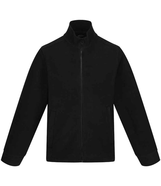 Regatta Professional RG142 Black Front - Fleece Ready to be Embroidered by Custard Workwear - Cheap Personalised and Customised Workwear in Nottinghamshire, Derbyshire and Leicestershire