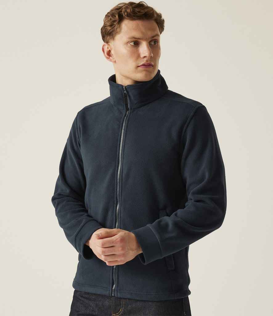 Regatta Professional RG142 Navy Model - Fleece Ready to be Embroidered by Custard Workwear - Cheap Personalised and Customised Workwear in Nottinghamshire, Derbyshire and Leicestershire