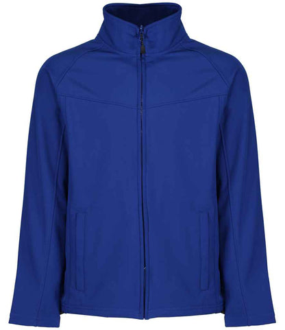 Regatta Professional RG150 New Royal Blue Front - Soft Shell Ready to be Embroidered and Printed by Custard Workwear - Cheap Personalised and Customised Workwear in Nottinghamshire, Derbyshire and Leicestershire
