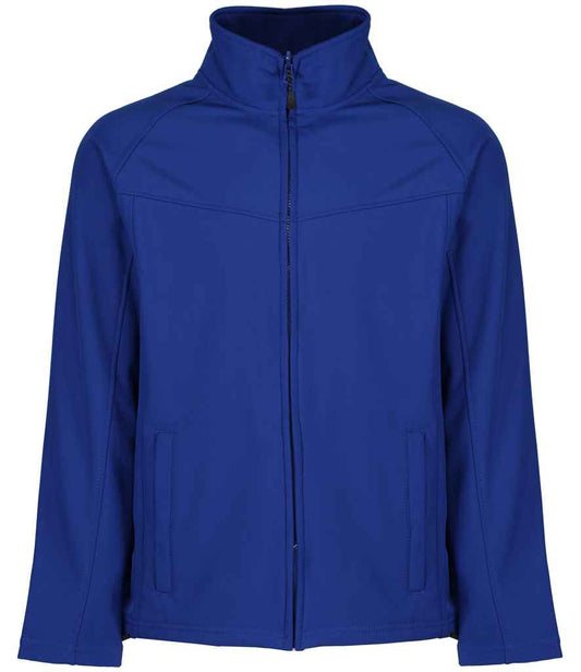 Regatta Professional RG150 New Royal Blue Front - Soft Shell Ready to be Embroidered and Printed by Custard Workwear - Cheap Personalised and Customised Workwear in Nottinghamshire, Derbyshire and Leicestershire