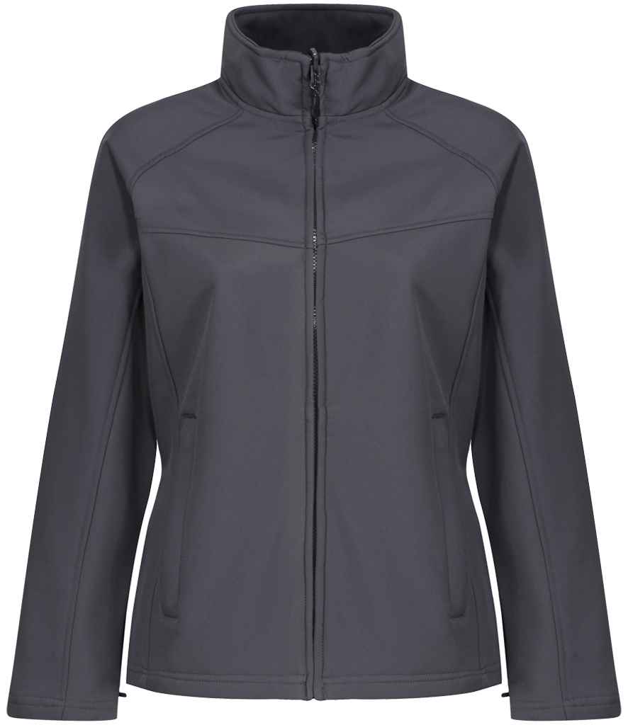 Regatta Professional RG151 Seal Grey Front - Soft Shell Ready to be Embroidered and Printed by Custard Workwear - Cheap Personalised and Customised Workwear in Nottinghamshire, Derbyshire and Leicestershire