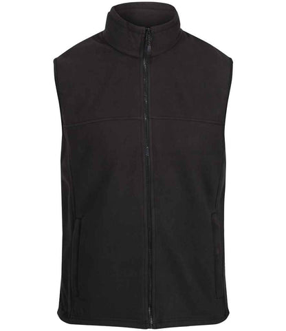 Regatta Professional RG182 Black Front - Bodywarmer Ready to be Embroidered by Custard Workwear - Cheap Personalised and Customised Workwear in Nottinghamshire, Derbyshire and Leicestershire
