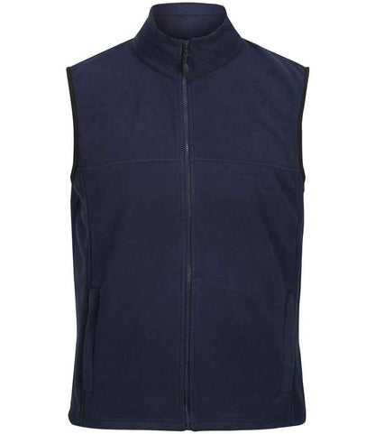 Regatta Professional RG182 Dark Navy Front - Bodywarmer Ready to be Embroidered by Custard Workwear - Cheap Personalised and Customised Workwear in Nottinghamshire, Derbyshire and Leicestershire