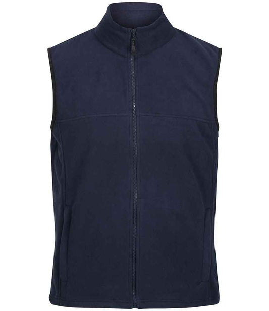 Regatta Professional RG182 Dark Navy Front - Bodywarmer Ready to be Embroidered by Custard Workwear - Cheap Personalised and Customised Workwear in Nottinghamshire, Derbyshire and Leicestershire
