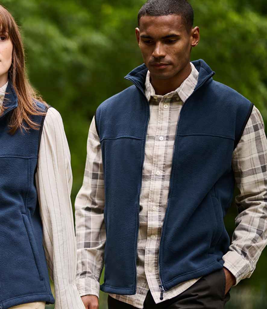 Regatta Professional RG182 Dark Navy Model - Bodywarmer Ready to be Embroidered by Custard Workwear - Cheap Personalised and Customised Workwear in Nottinghamshire, Derbyshire and Leicestershire